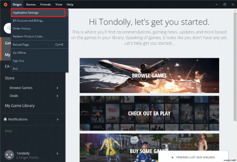 Cách khắc phục lỗi Origin bị treo khi tải lại (Resuming Download) trên Windows 10