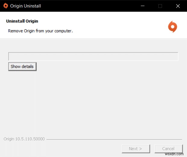 Cách khắc phục lỗi Origin bị treo khi tải lại (Resuming Download) trên Windows 10