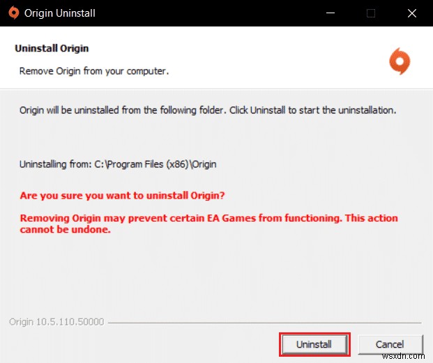 Cách khắc phục lỗi Origin bị treo khi tải lại (Resuming Download) trên Windows 10