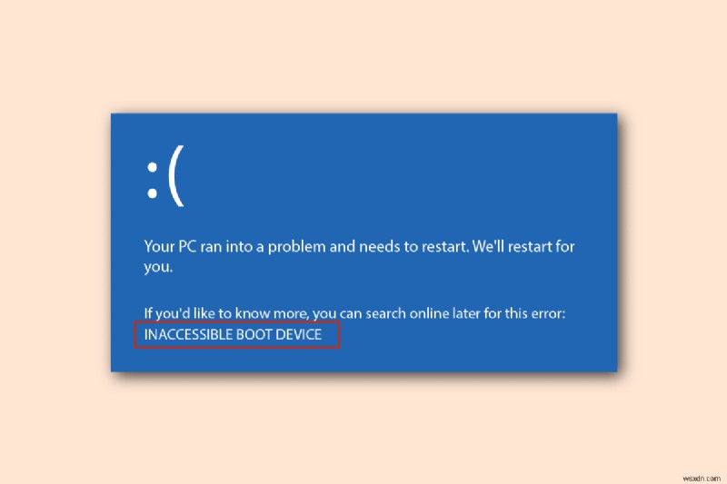 Hướng dẫn nhanh khắc phục lỗi Boot Device (Thiết bị khởi động) trên Windows 10