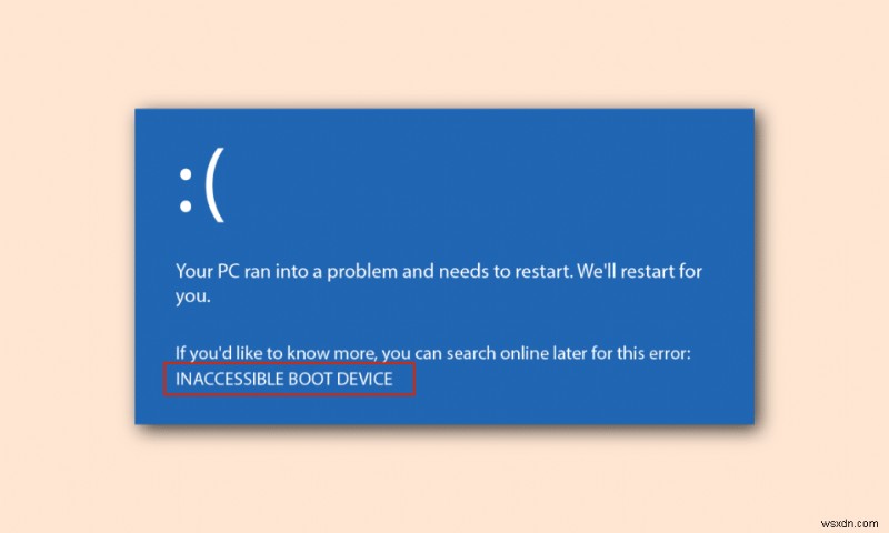 Hướng dẫn nhanh khắc phục lỗi Boot Device (Thiết bị khởi động) trên Windows 10