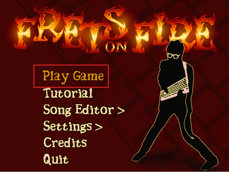 Chơi Frets on Fire trên Windows 10: Hướng dẫn từng bước