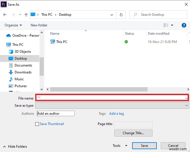 Khắc phục lỗi Premiere Pro Error Code 3 trên Windows 10: Hướng dẫn sửa nhanh