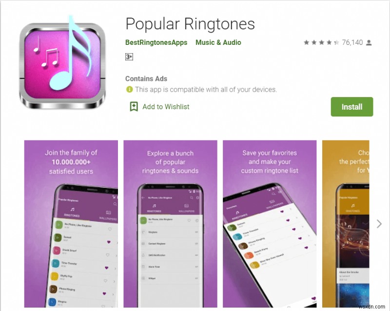 Top 14 ứng dụng nhạc chuông Android miễn phí chất lượng cao
