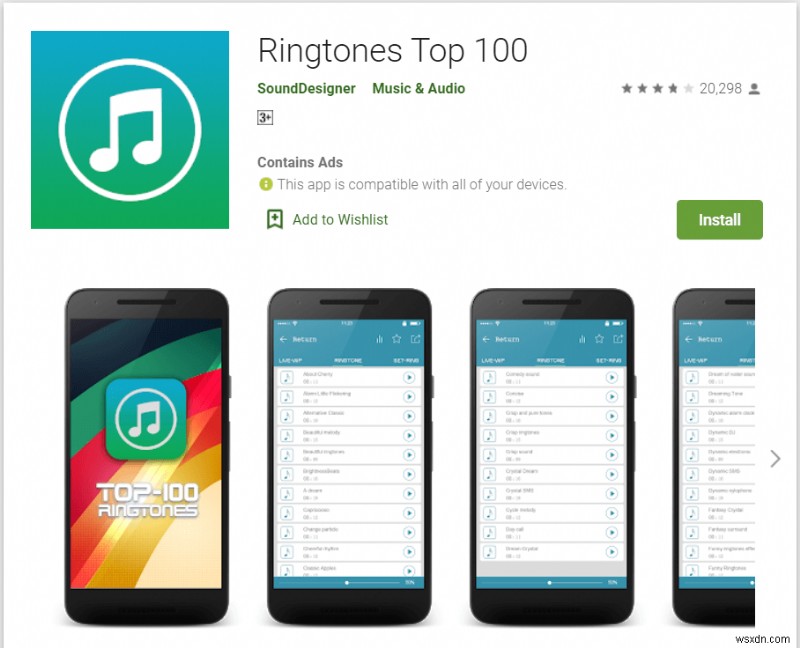 Top 14 ứng dụng nhạc chuông Android miễn phí chất lượng cao