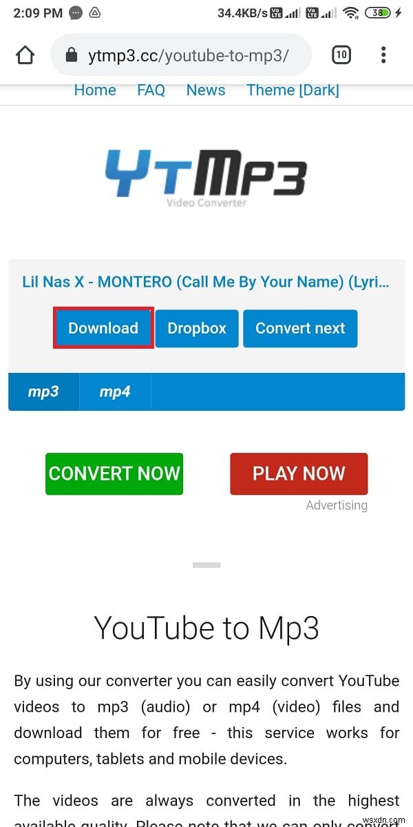 Chuyển bài hát YouTube yêu thích thành nhạc chuông Android