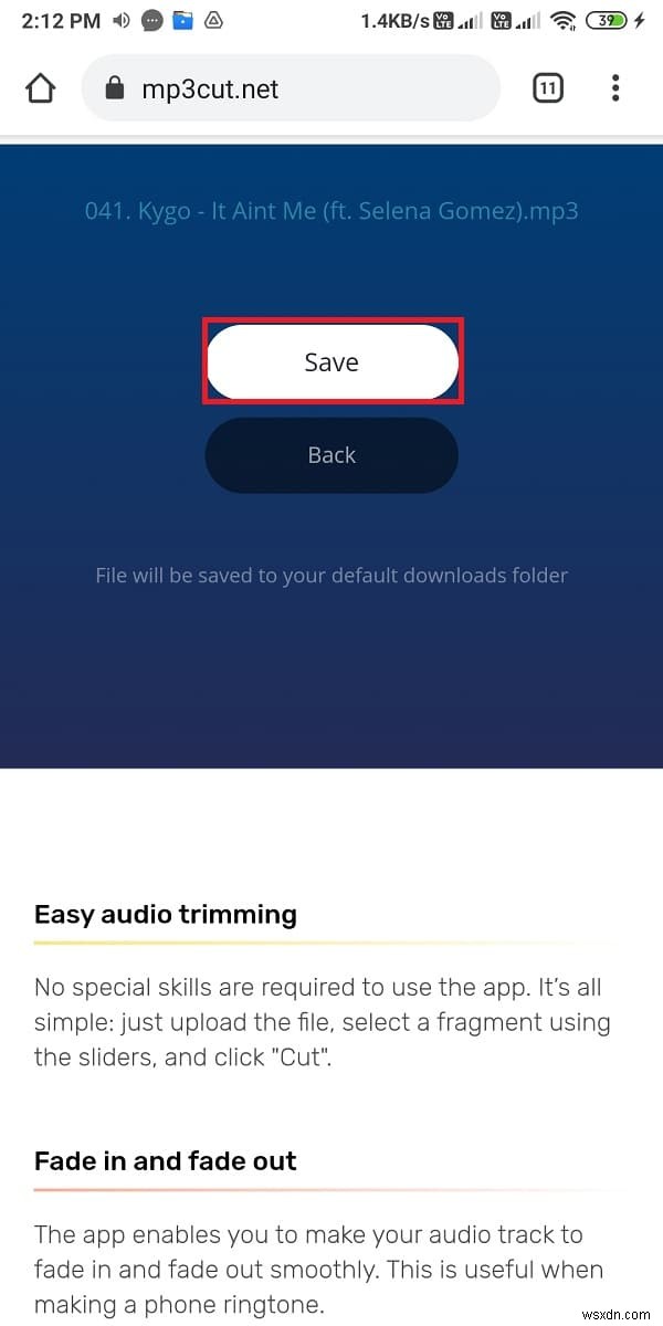 Chuyển bài hát YouTube yêu thích thành nhạc chuông Android
