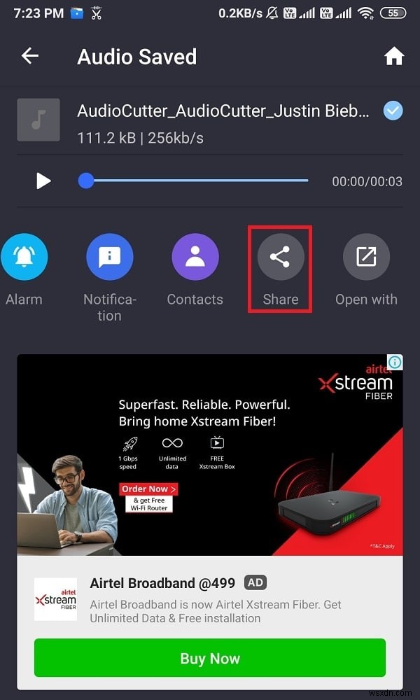 Chuyển bài hát YouTube yêu thích thành nhạc chuông Android