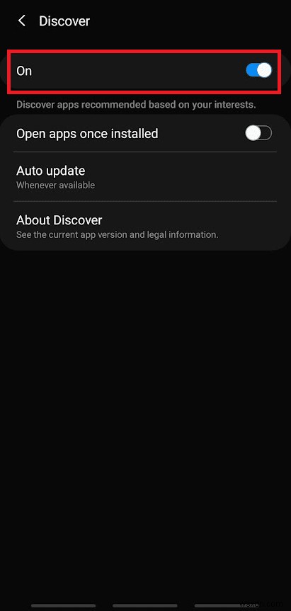 Cách Tắt Ứng Dụng Samsung Discover Khỏi Màn Hình Ứng Dụng (App Drawer)