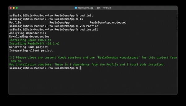 Tích Hợp Realm Database Vào App iOS CRUD Với Swift – Hướng Dẫn Bước Đi Bước