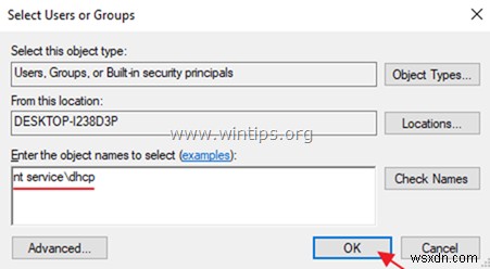 Khắc phục lỗi Dịch vụ DHCP Client Lỗi 5 (Truy cập bị từ chối) trên Windows 10/8/7