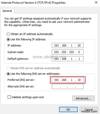 Khắc phục lỗi Specified Domain Either Does Not Exist or Could Not Be Contacted khi thêm Windows vào Domain