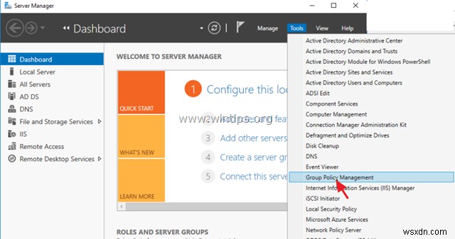 Cách tắt yêu cầu độ phức tạp mật khẩu trong Windows Server 2016
