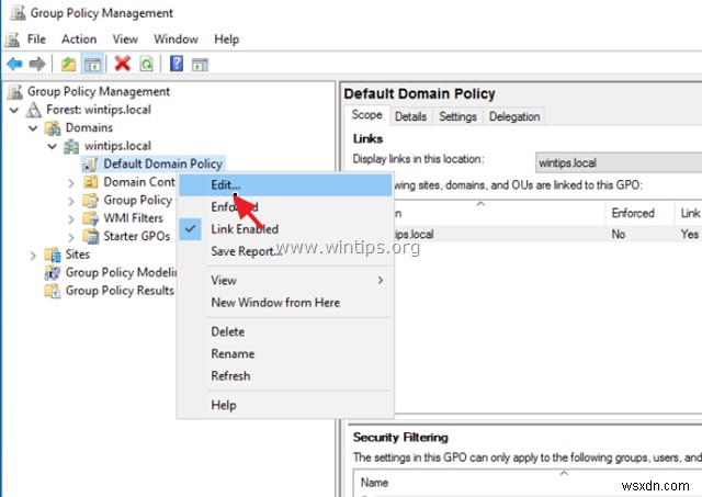 Cách tắt yêu cầu độ phức tạp mật khẩu trong Windows Server 2016