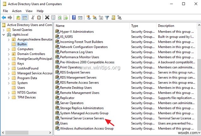 Khắc phục Event ID 4105: Remote Desktop License Server không cập nhật được thuộc tính người dùng trong Active Directory