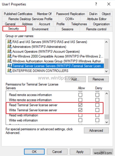 Khắc phục Event ID 4105: Remote Desktop License Server không cập nhật được thuộc tính người dùng trong Active Directory