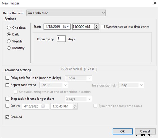 Tự động tạo điểm khôi phục hệ thống (System Restore Points) trên Windows 10 – Hướng dẫn chi tiết