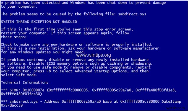 Khắc phục BSOD 0x1000007e (SYSTEM_THREAD_EXCEPTION_NOT_HANDLED) trên HP ProLiant ML350 Gen10 Server 2016 – Hướng dẫn từng bước