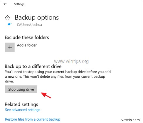 Khắc phục lỗi File History Windows 10: Kết nối lại ổ đĩa để khôi phục chức năng sao lưu