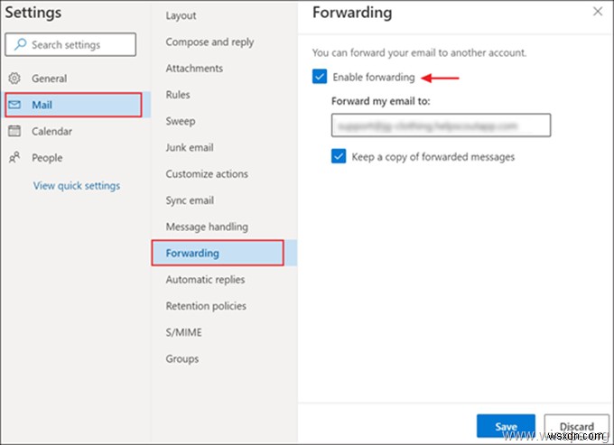 Chuyển tiếp email Outlook sang Gmail (và ngược lại) - Hướng dẫn từng bước