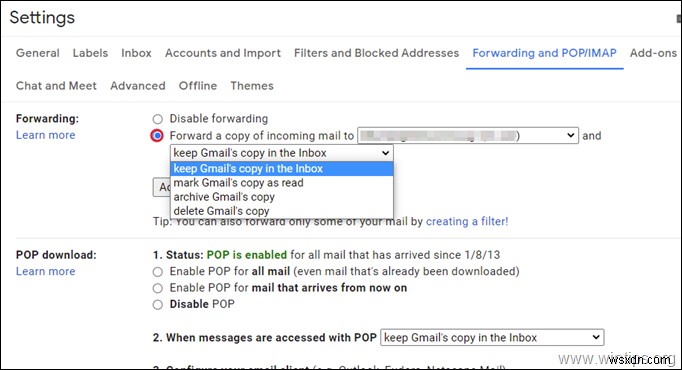 Chuyển tiếp email Outlook sang Gmail (và ngược lại) - Hướng dẫn từng bước