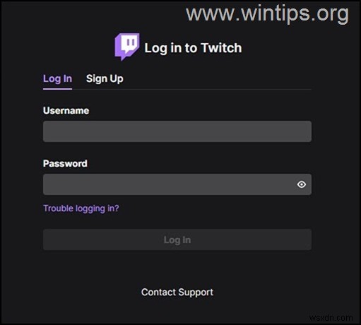 Cách khắc phục lỗi mạng Twitch 2000 trên Windows – Hướng dẫn từng bước