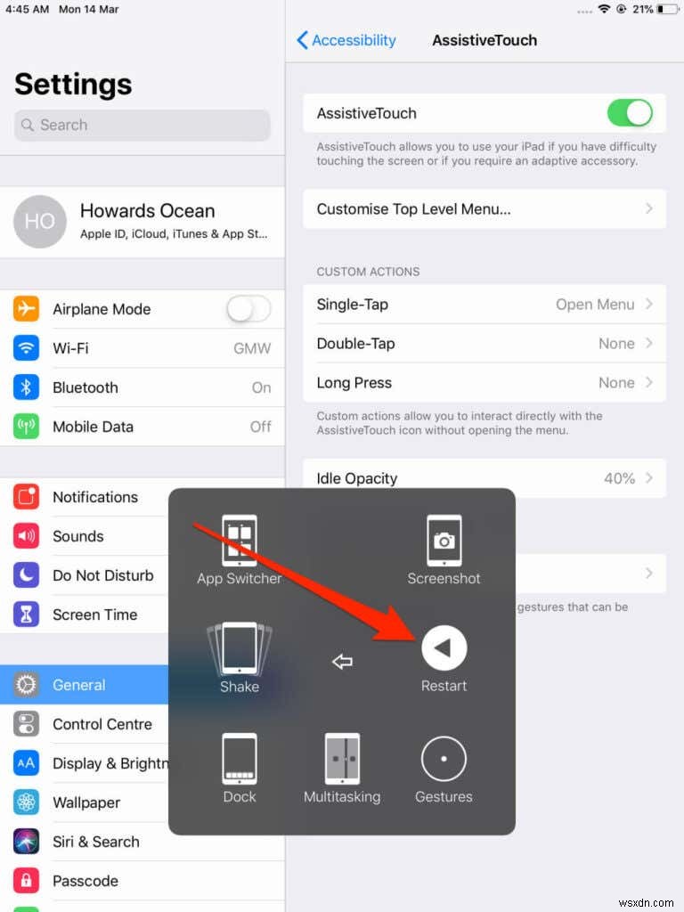 Hướng dẫn khởi động lại iPad cho tất cả các mẫu