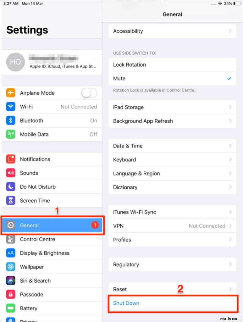 Hướng dẫn khởi động lại iPad cho tất cả các mẫu