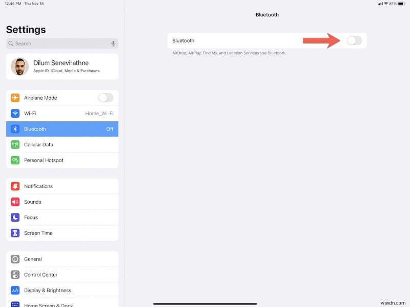 Khắc phục sự cố Bluetooth trên iPad: 13 cách sửa hiệu quả
