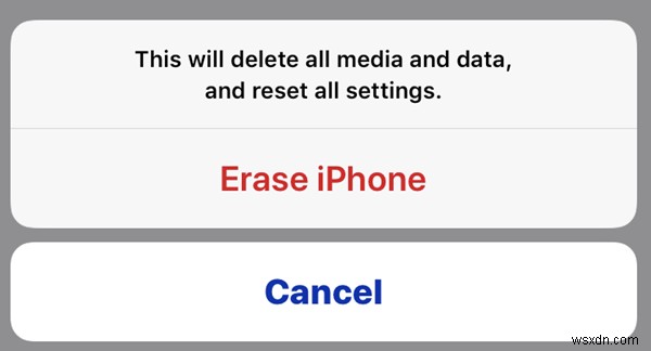 Hướng Dẫn Bước Để Bước Xóa Sạch Và Định Dạng Lại Thiết Bị iOS