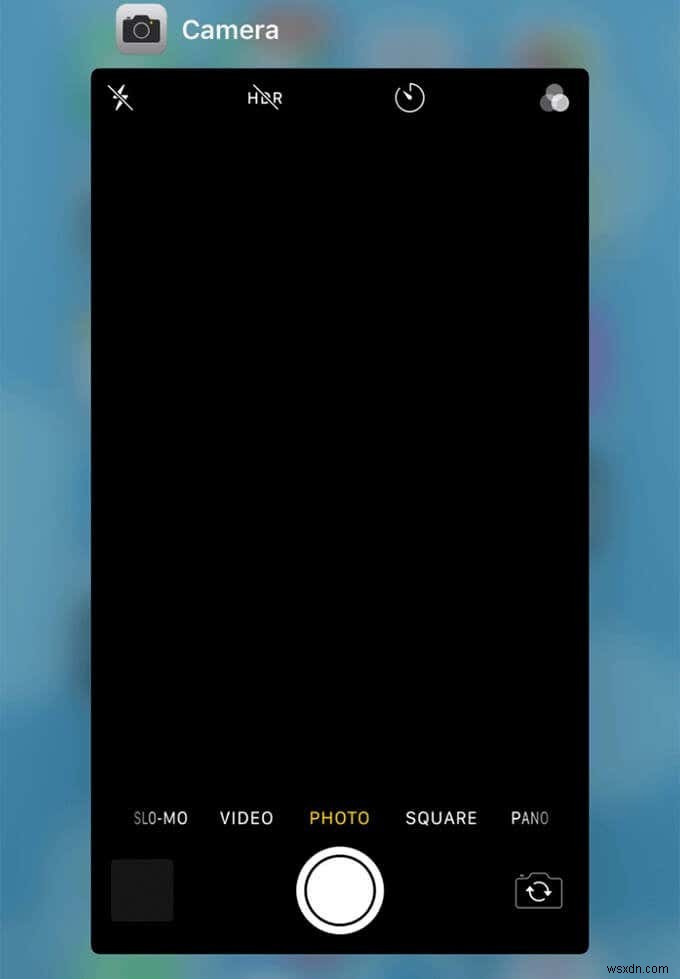 Cách Sửa Camera iPhone Khi Ngưng Hoạt Động