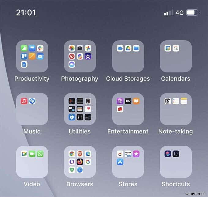 Làm Chủ Tổ Chức Ứng Dụng iPhone: Tạo & Sử Dụng Thư Mục Cho Màn Hình Chính Gọn Gàng