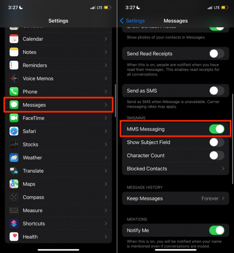 iPhone không gửi được tin nhắn? 13 cách sửa khôi phục nhắn tin