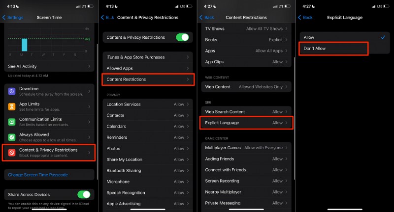 Thiết Lập Kiểm Soát Cha Mẹ Trên iPhone: Hướng Dẫn Bước Đéo Bước