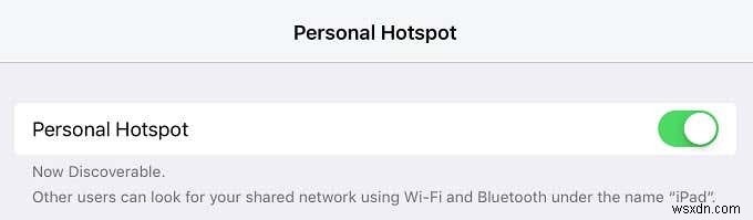 Biến iPhone Hoặc iPad Thành Modem Có Dây Cho Máy Tính