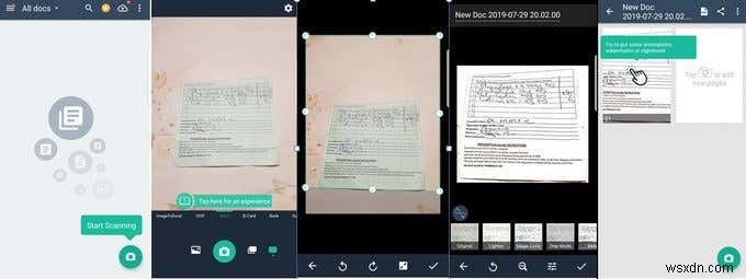 Top Ứng Dụng Quét Tài Liệu & Ảnh iOS Chất Lượng Cao