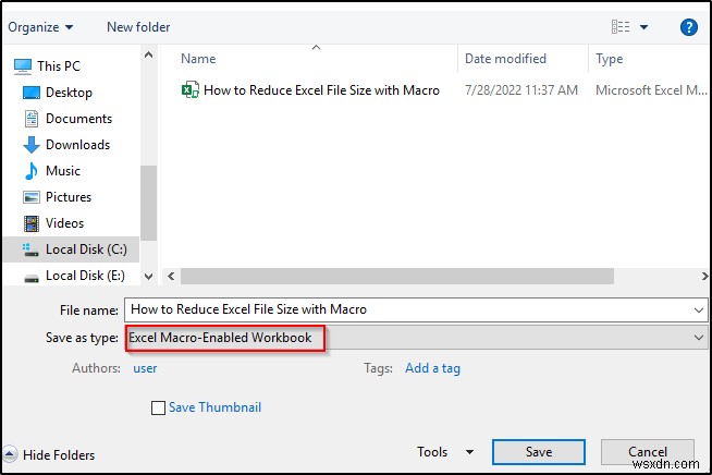 Giảm dung lượng file Excel nhanh chóng với Macro: 11 kỹ thuật đã được chứng minh