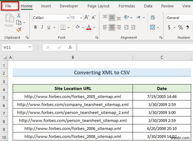 Thành Thạo Chuyển Đổi XML Sang Excel: 4 Phương Pháp Đã Chứng Minh Cho Dữ Liệu Cột Sạch