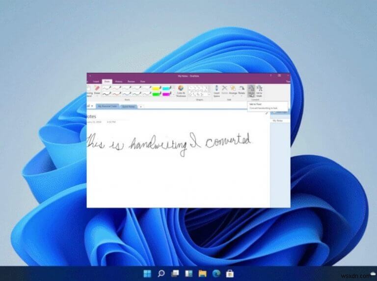 Làm Chủ Nhận Dạng Chữ Tay Trong Microsoft OneNote: Chuyển Đổi Mực Sang Văn Bản Dễ Dàng