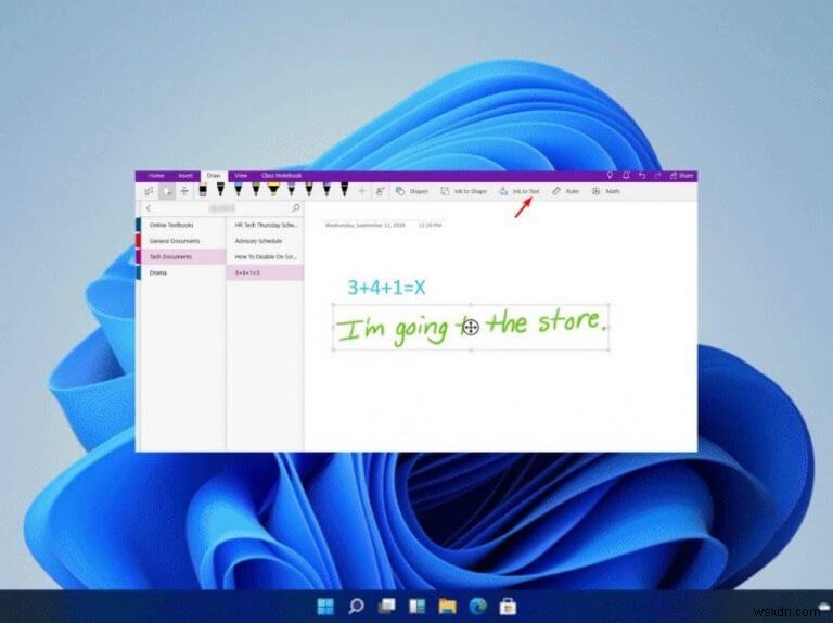 Làm Chủ Nhận Dạng Chữ Tay Trong Microsoft OneNote: Chuyển Đổi Mực Sang Văn Bản Dễ Dàng