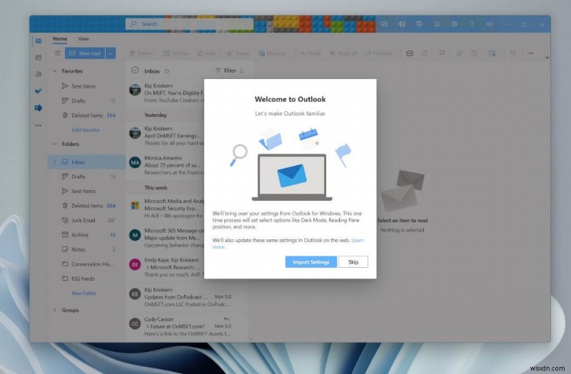 Bên Trong One Outlook Windows 11 Client Bị Rò Rỉ: Đánh Giá Chi Tiết