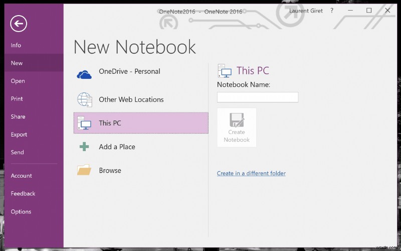 Cách Chuyển Sổ Ghi Chép OneNote 2016 Cục Bộ Lên OneDrive Liền Mạch