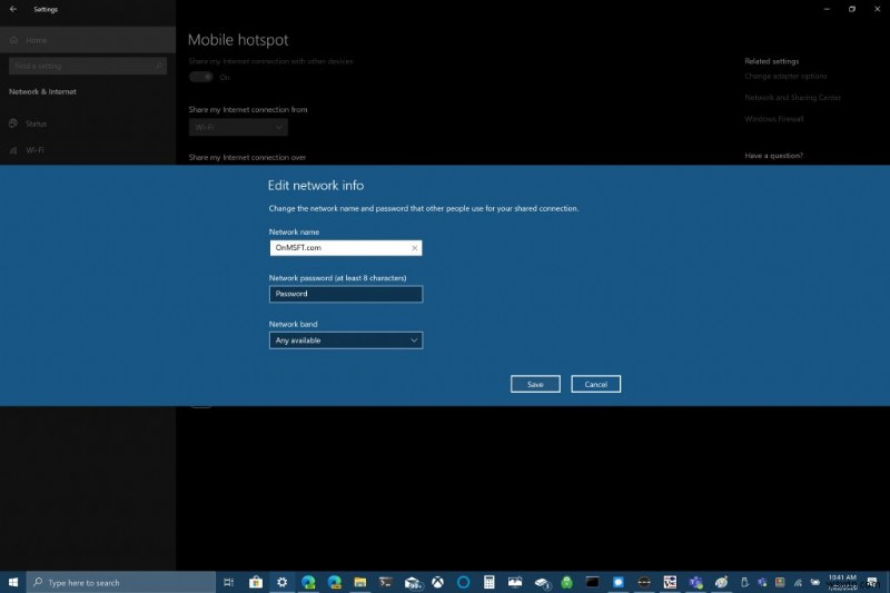 Biến PC Windows 10 Thành Hotspot Di Động Tin Cậy