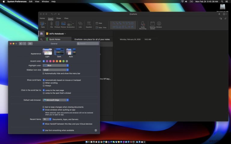 Bật Chế độ tối trong OneNote cho Mac, Windows, iOS, Android – Thiết lập nhanh & dễ dàng