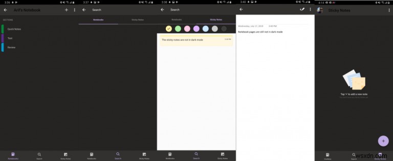 Bật Chế độ tối trong OneNote cho Mac, Windows, iOS, Android – Thiết lập nhanh & dễ dàng
