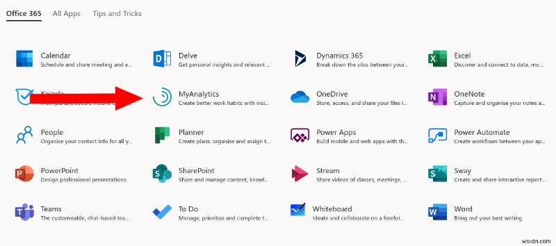 Tối đa hiệu quả làm việc từ xa với MyAnalytics trong Office 365