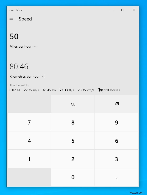Chuyển đổi đơn vị nhanh trên Windows 10: Mẹo Calculator tích hợp sẵn