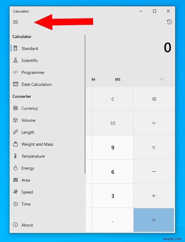 Chuyển đổi đơn vị nhanh trên Windows 10: Mẹo Calculator tích hợp sẵn