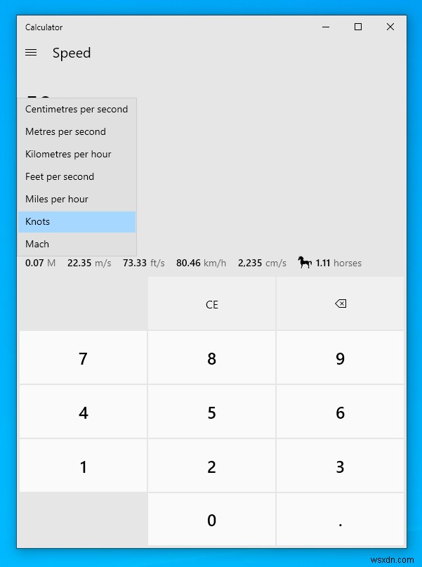 Chuyển đổi đơn vị nhanh trên Windows 10: Mẹo Calculator tích hợp sẵn