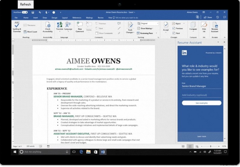 Nâng Tầm CV Của Bạn Với Trợ Lý CV Của MS Word